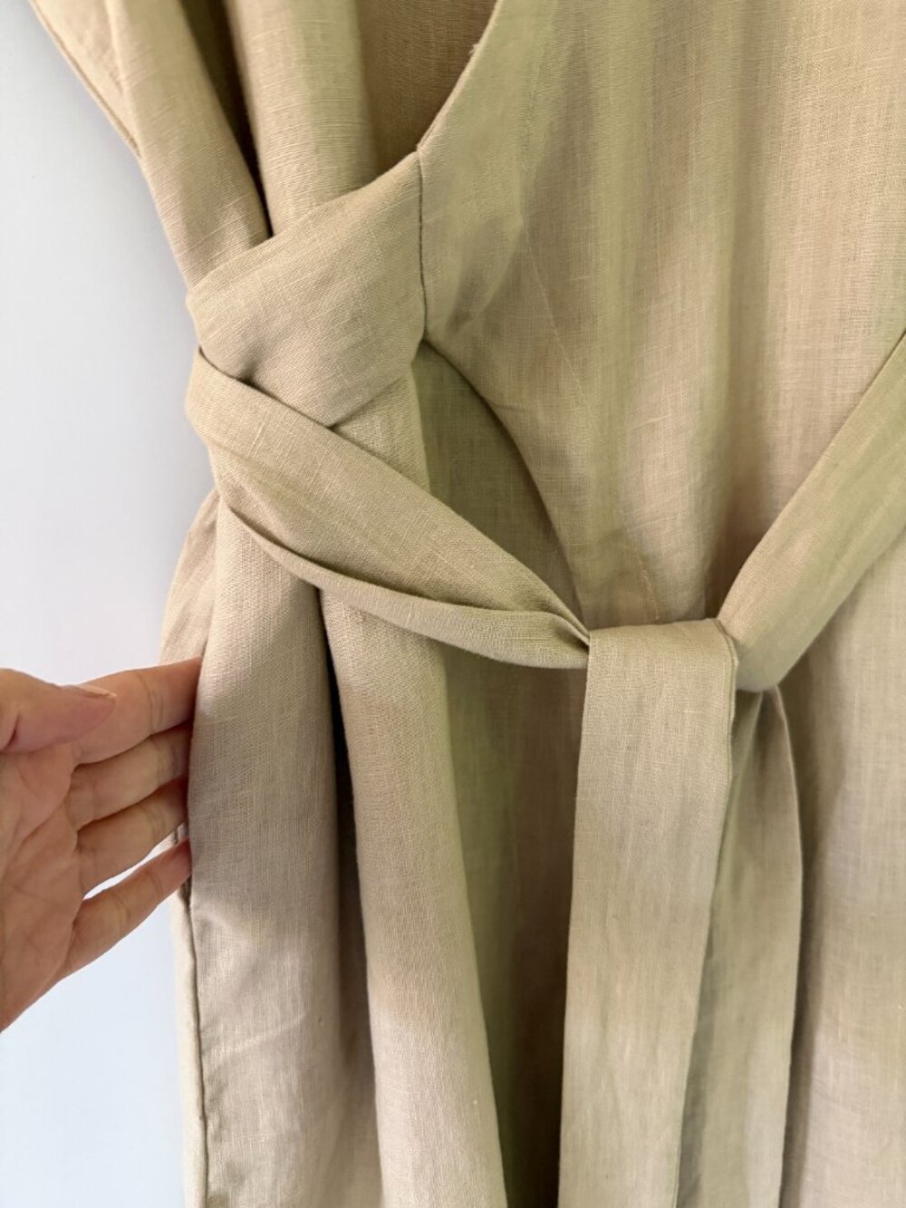 Myrah Penaloza Linen Rey Playsuit - Picture 3 of 6